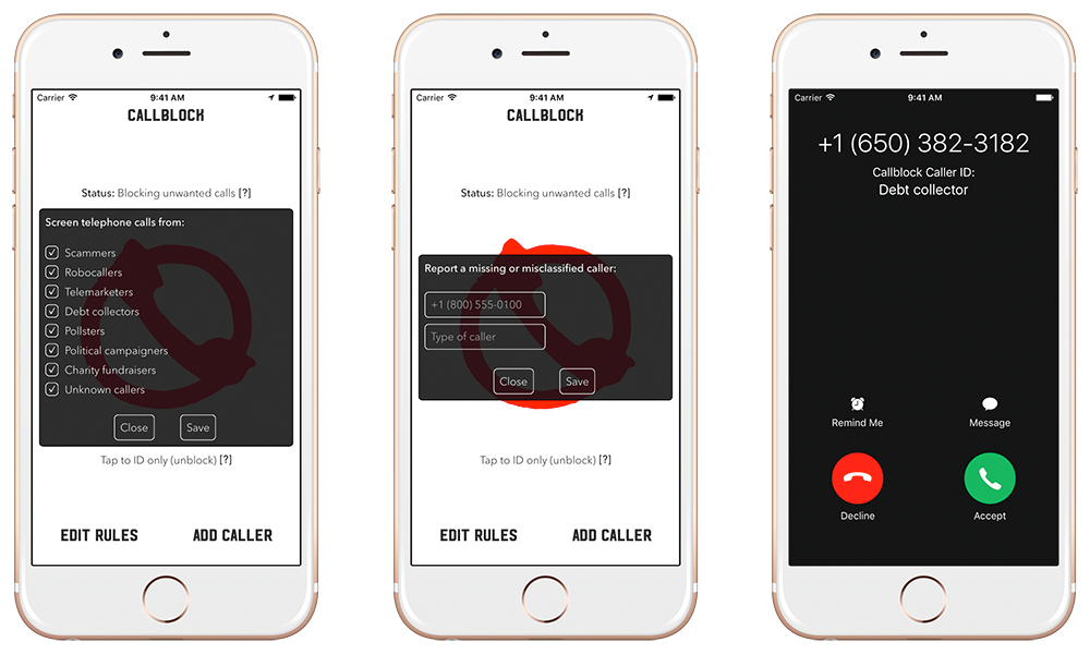 straight talk call block app